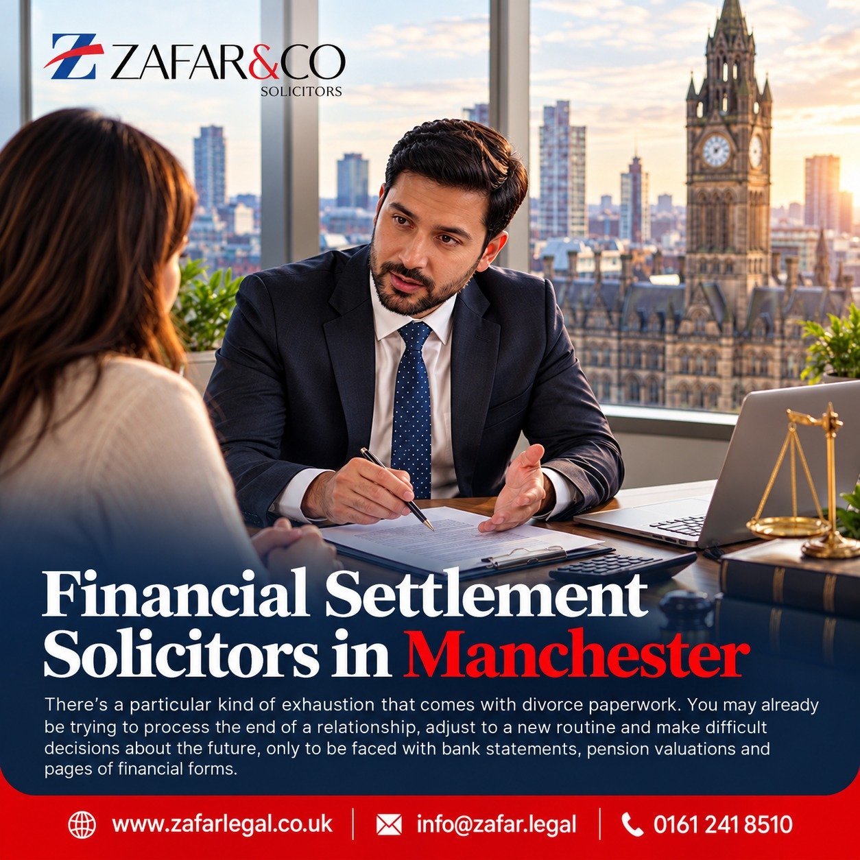 Financial Settlement Solicitors in Manchester